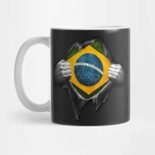 Brazil Flag. Proud Brazilian Mug